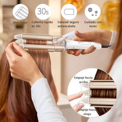 Pack Ondas de Seda   RizoFlow™ + Aceite colágeno Nutri-Shine