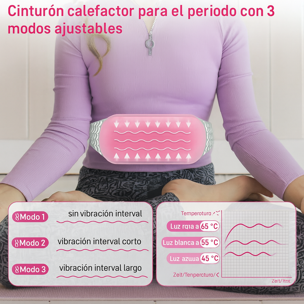 Almohadilla de calentamiento menstrual